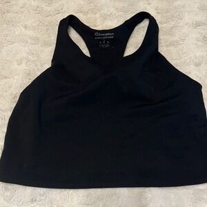 Champion Jet Black Racerback Bra Top
